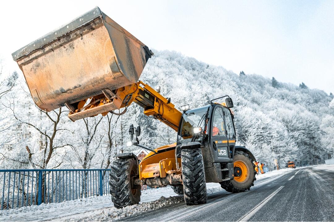 FOTO: Zimná údržba ciest v okrese Stará Ľubovňa a Kežmarok, foto 6