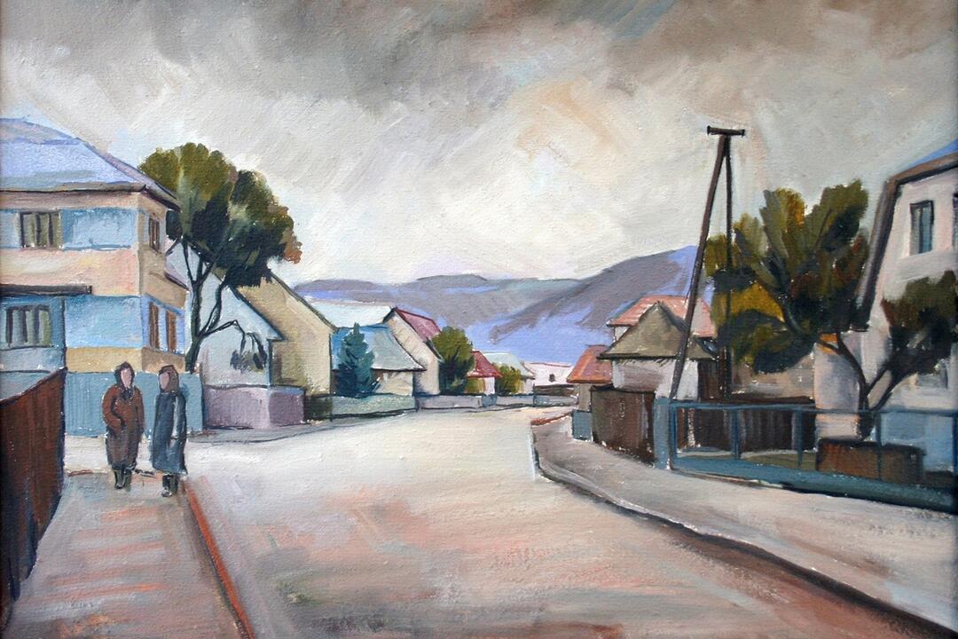 FOTO: Obrazy starej Sniny od Andreja Smoláka, foto 5