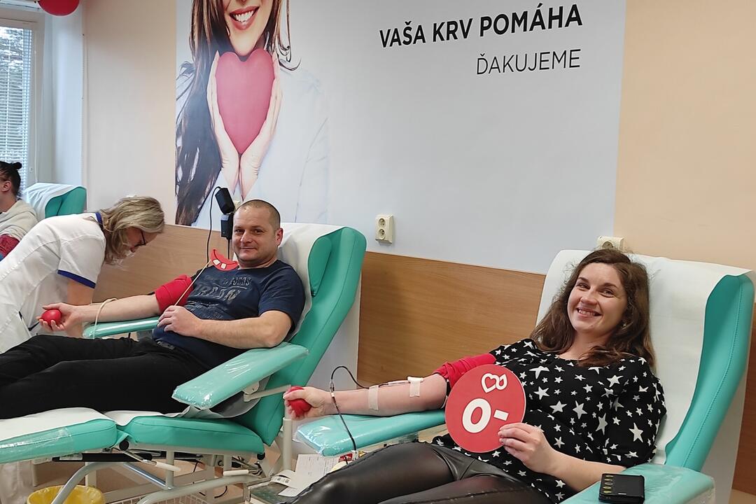 FOTO: Netradičný valentínsky odber krvi vo svidníckej nemocnici, foto 3