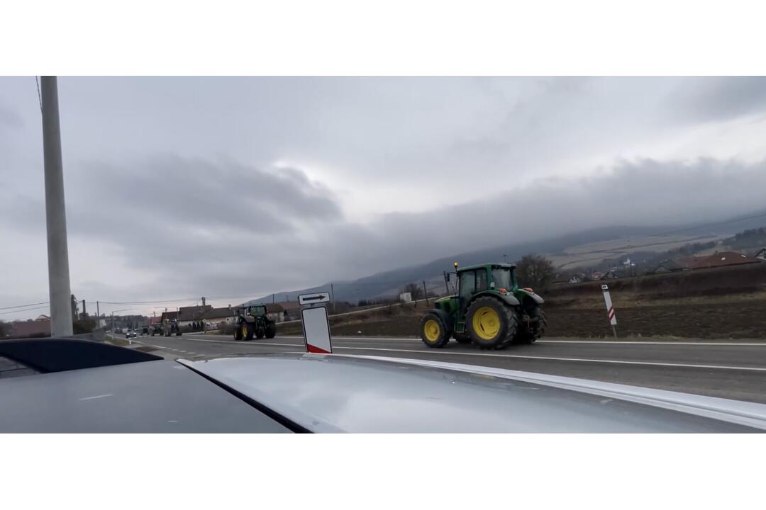 FOTO: Takto to v súvislosti s protestom farmárov aktuálne vyzerá na cestách Prešovského kraja, foto 3