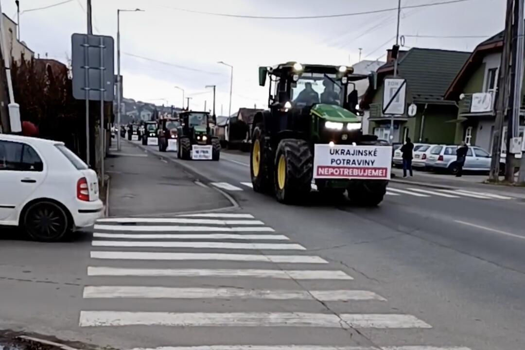 FOTO: Takto to v súvislosti s protestom farmárov aktuálne vyzerá na cestách Prešovského kraja, foto 6