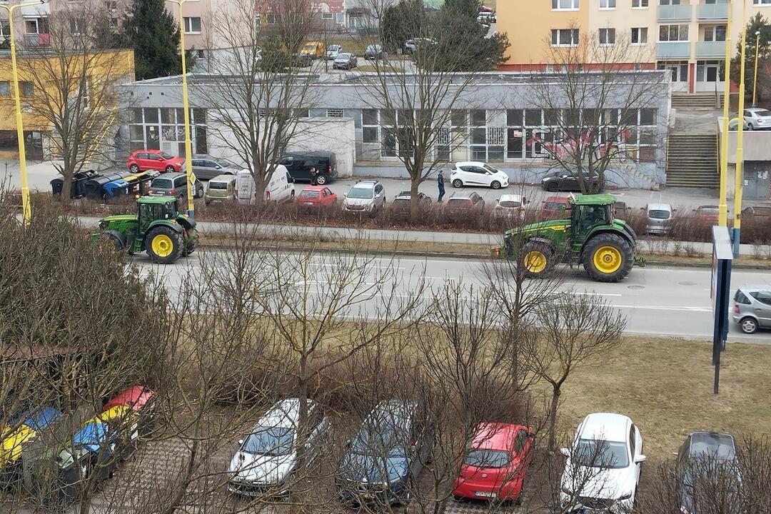 FOTO: Takto to v súvislosti s protestom farmárov aktuálne vyzerá na cestách Prešovského kraja, foto 22