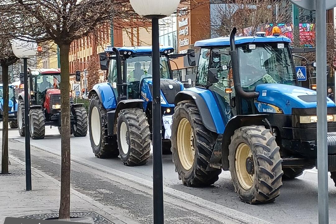 FOTO: Takto to v súvislosti s protestom farmárov aktuálne vyzerá na cestách Prešovského kraja, foto 29