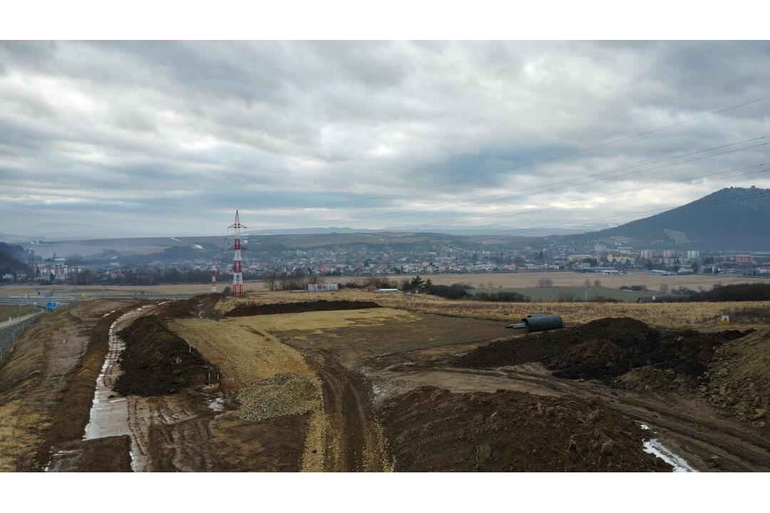 FOTO: Výstavba druhej etapy prešovského severného obchvatu R4, foto 2