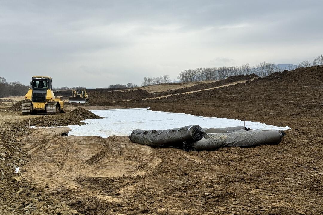 FOTO: Výstavba druhej etapy prešovského severného obchvatu R4, foto 4