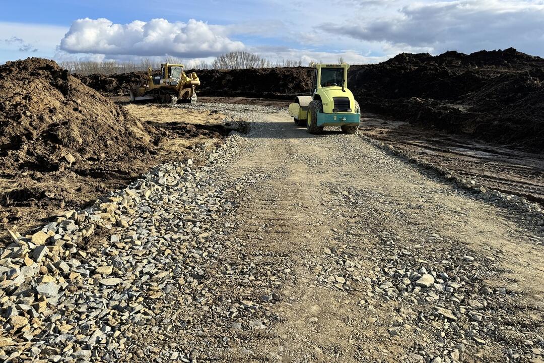 FOTO: Výstavba druhej etapy prešovského severného obchvatu R4, foto 11