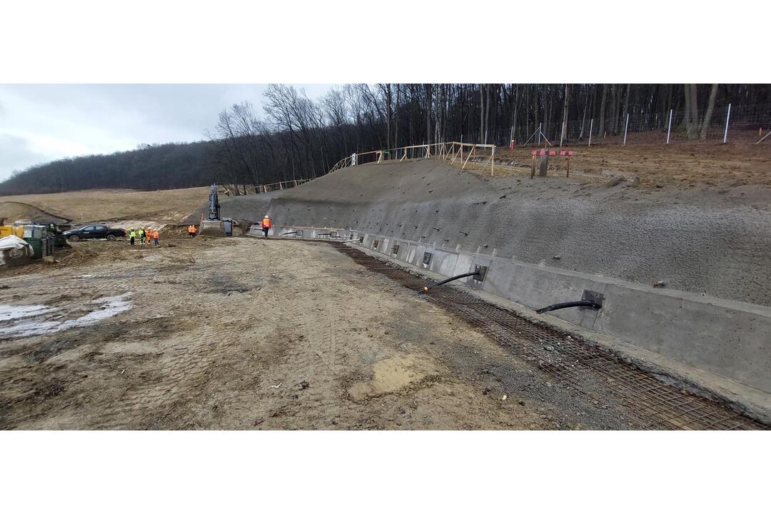 FOTO: Výstavba druhej etapy prešovského severného obchvatu R4, foto 12