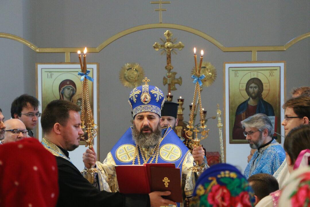 FOTO: Liturgiu v levočskom chráme slávil na sviatok Zvestovania presvätej Bohorodičke vladyka Jonáš Maxim, foto 4