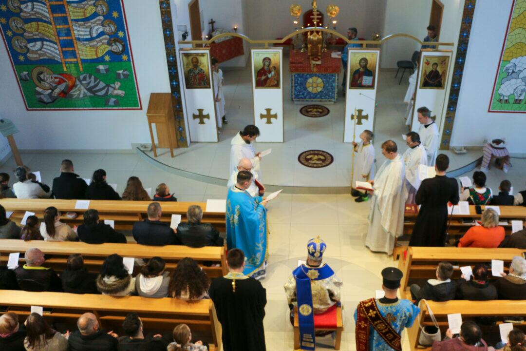 FOTO: Liturgiu v levočskom chráme slávil na sviatok Zvestovania presvätej Bohorodičke vladyka Jonáš Maxim, foto 5