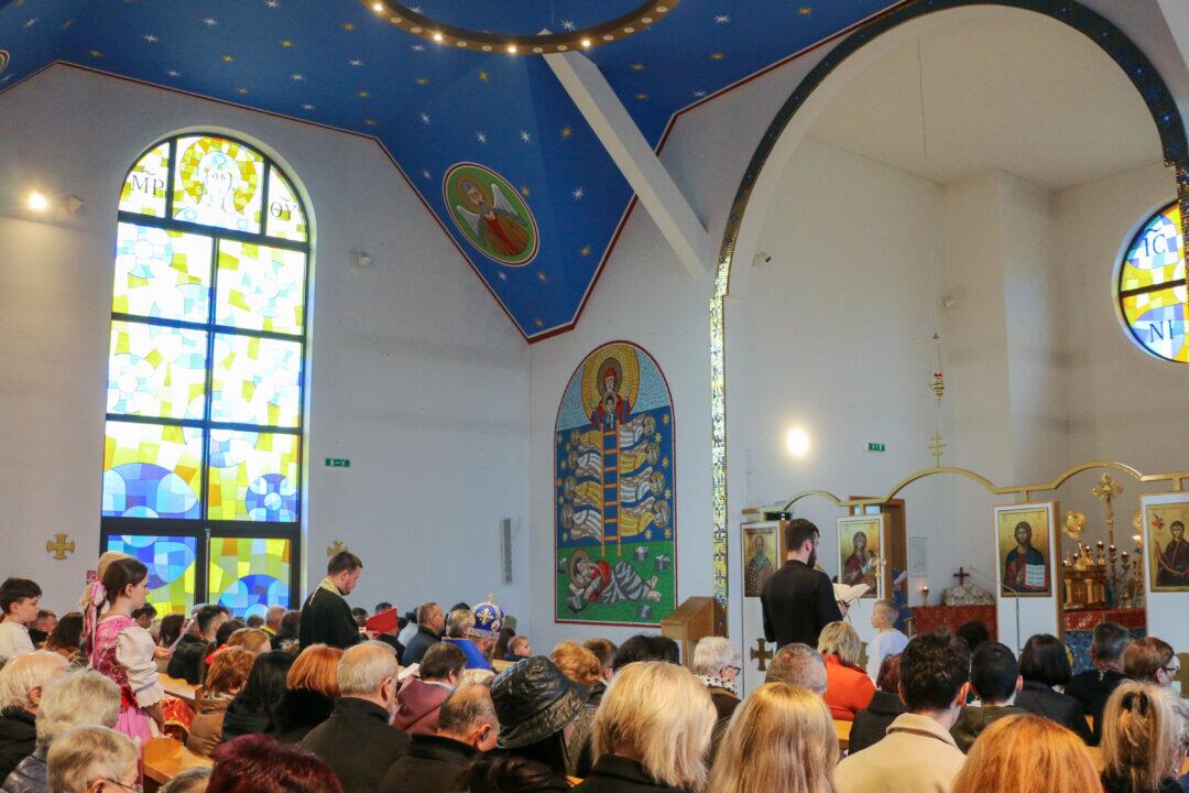 FOTO: Liturgiu v levočskom chráme slávil na sviatok Zvestovania presvätej Bohorodičke vladyka Jonáš Maxim, foto 7
