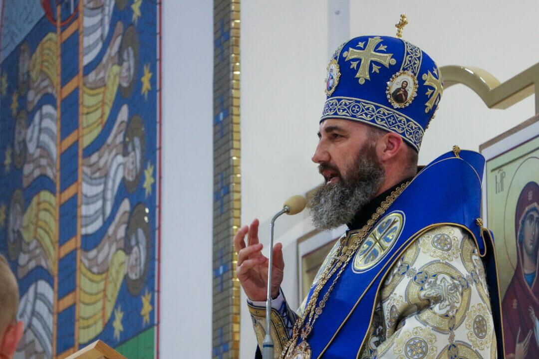 FOTO: Liturgiu v levočskom chráme slávil na sviatok Zvestovania presvätej Bohorodičke vladyka Jonáš Maxim, foto 9