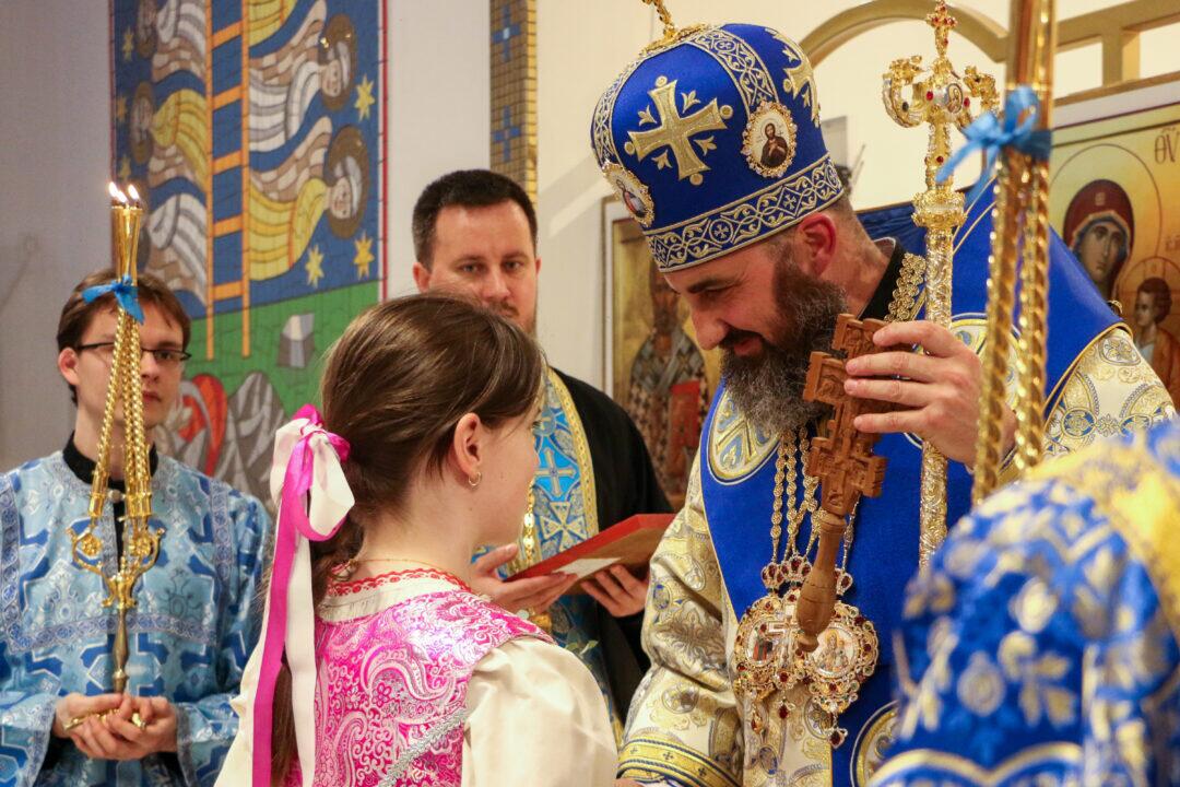 FOTO: Liturgiu v levočskom chráme slávil na sviatok Zvestovania presvätej Bohorodičke vladyka Jonáš Maxim, foto 10