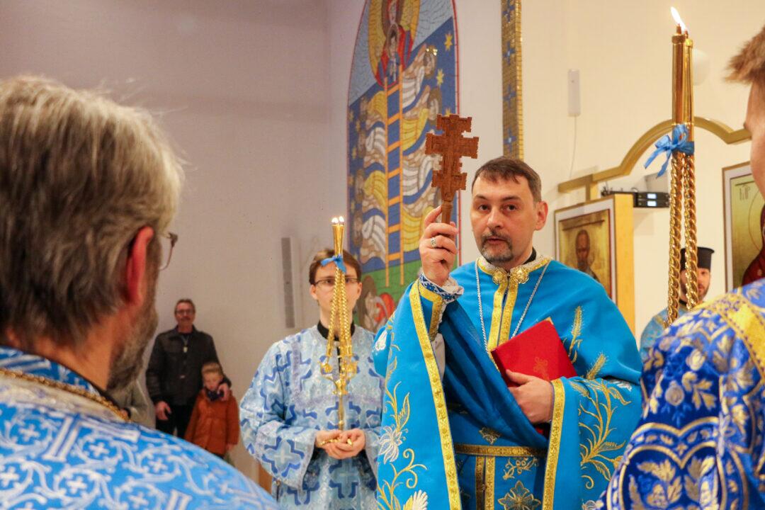 FOTO: Liturgiu v levočskom chráme slávil na sviatok Zvestovania presvätej Bohorodičke vladyka Jonáš Maxim, foto 11