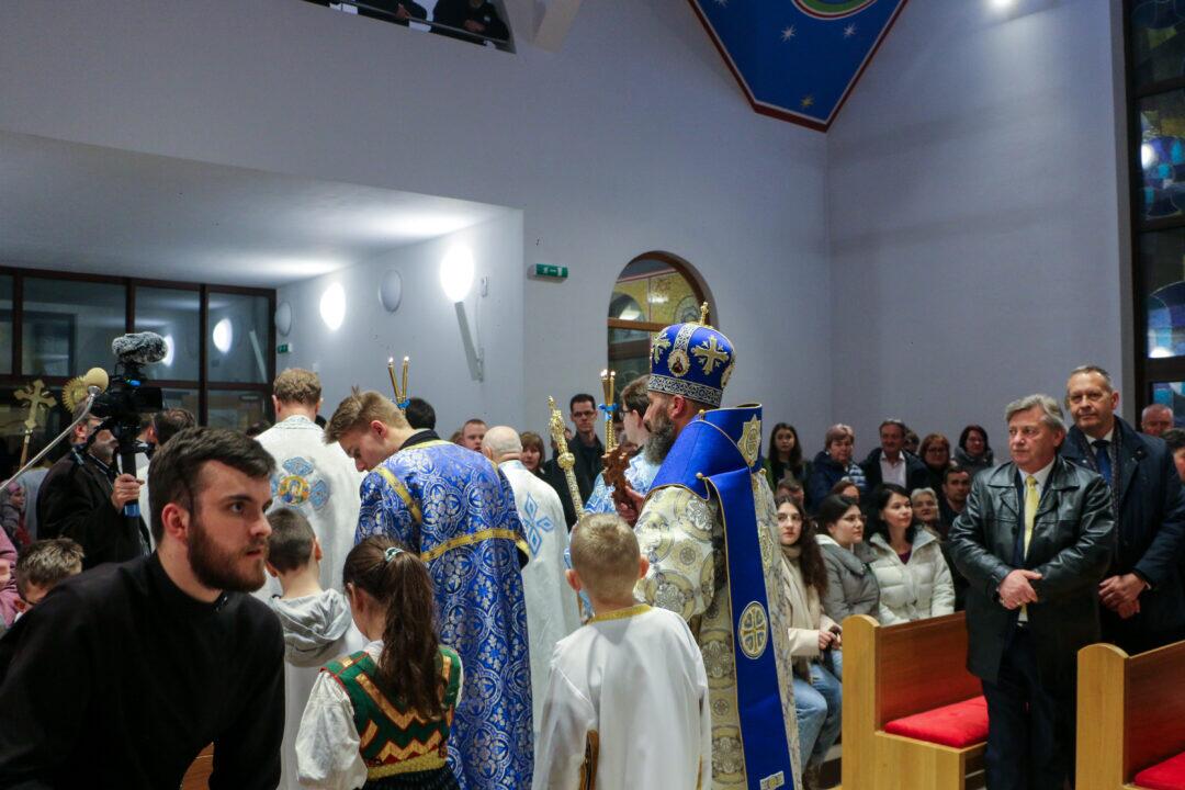 FOTO: Liturgiu v levočskom chráme slávil na sviatok Zvestovania presvätej Bohorodičke vladyka Jonáš Maxim, foto 12