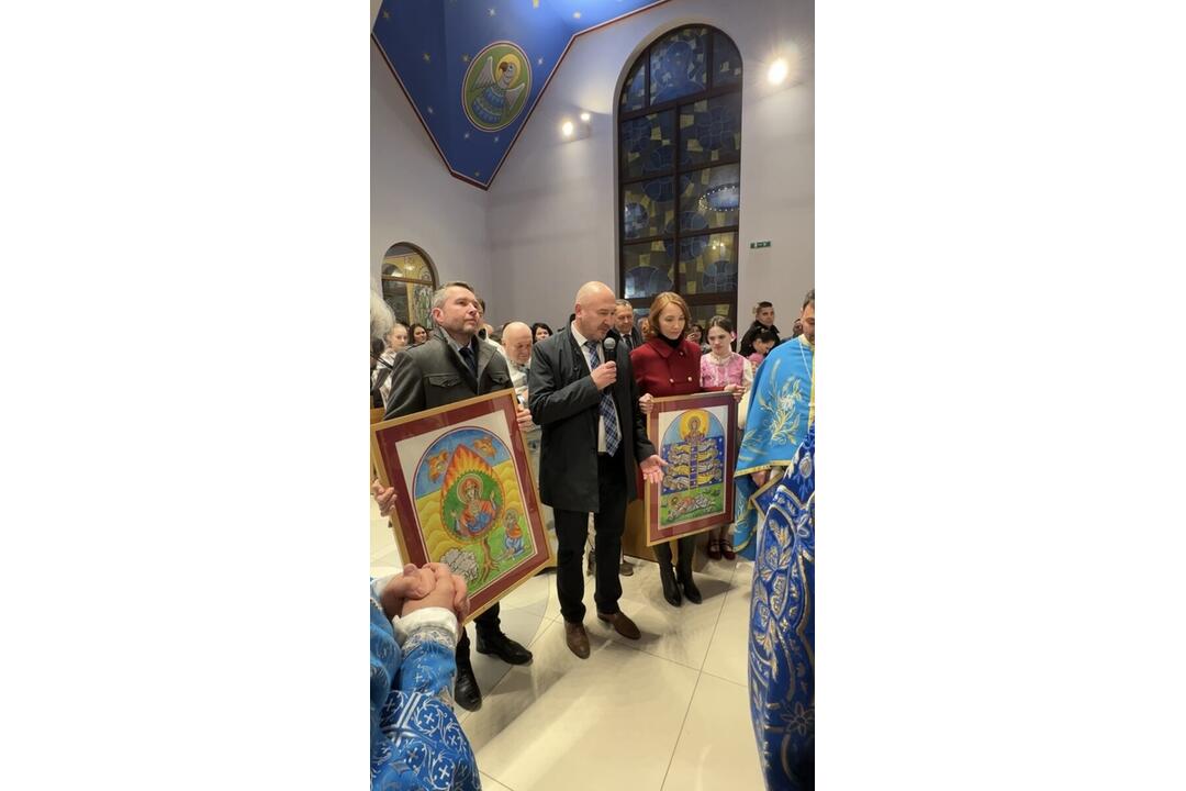 FOTO: Liturgiu v levočskom chráme slávil na sviatok Zvestovania presvätej Bohorodičke vladyka Jonáš Maxim, foto 13