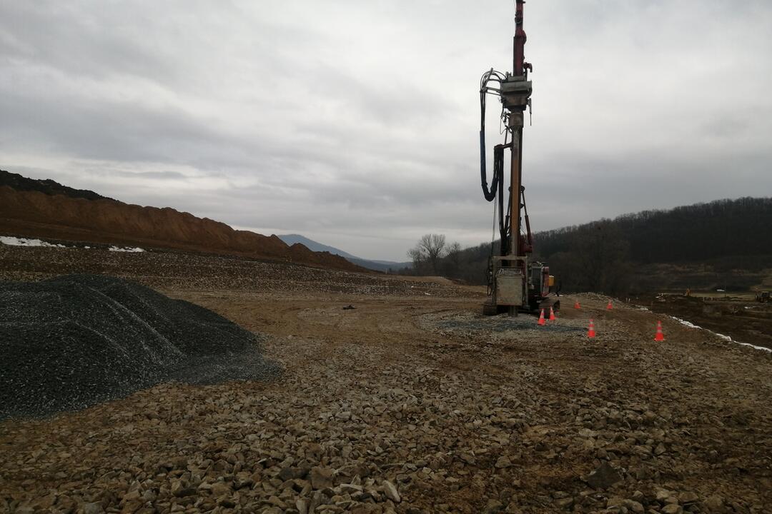 FOTO: Výstavba druhej etapy severného obchvatu Prešova, foto 6