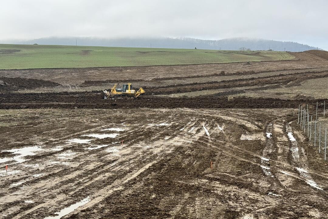 FOTO: Výstavba druhej etapy severného obchvatu Prešova, foto 7