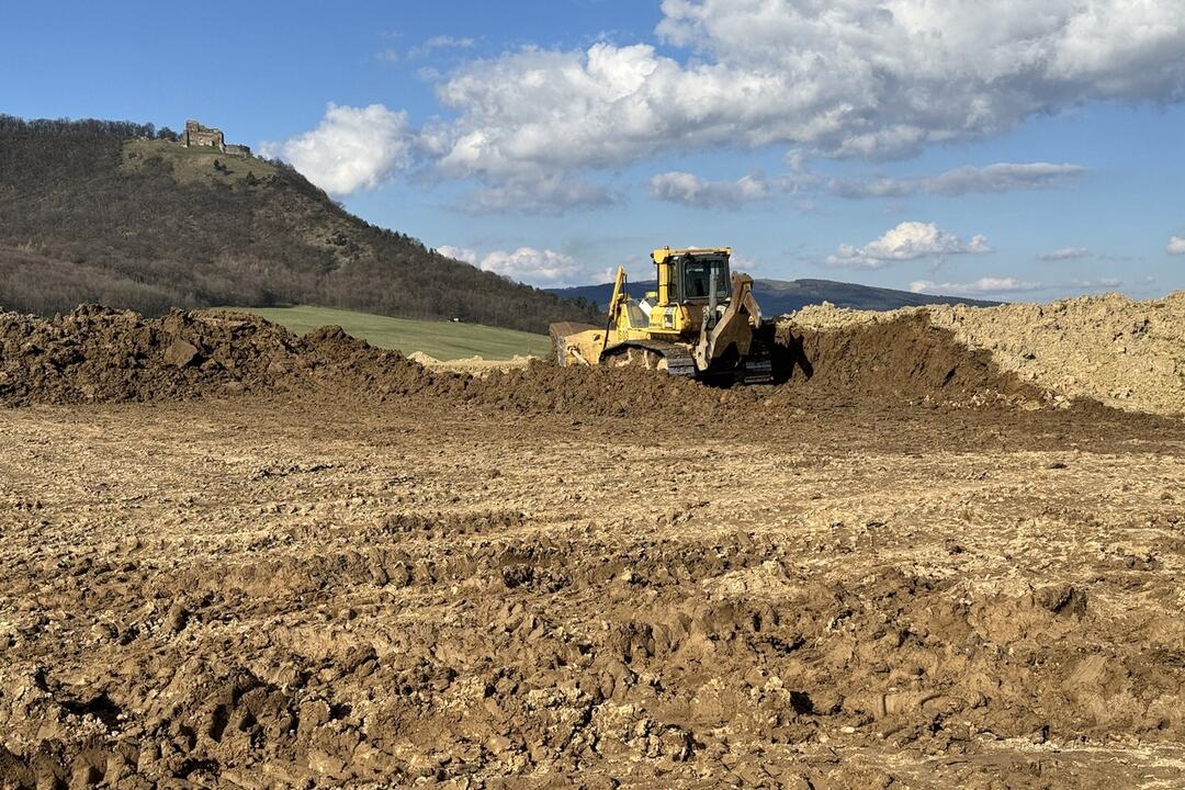 FOTO: Výstavba druhej etapy severného obchvatu Prešova, foto 8