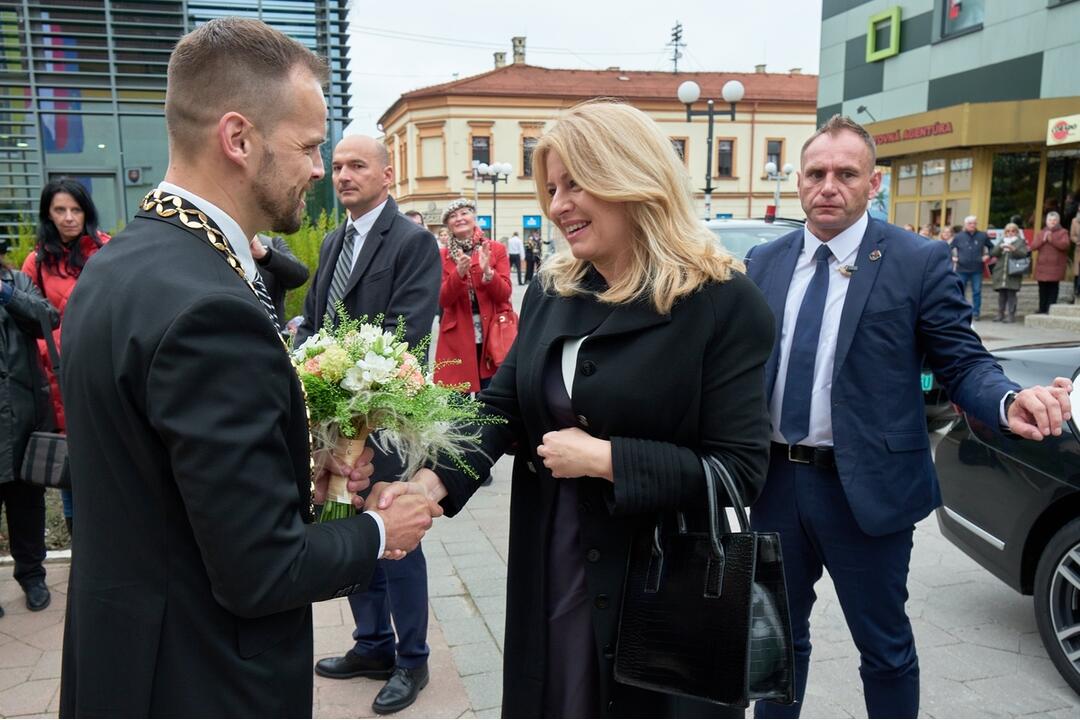 FOTO: Prezidentka Zuzana Čaputová navštívila Starú Ľubovňu, foto 8