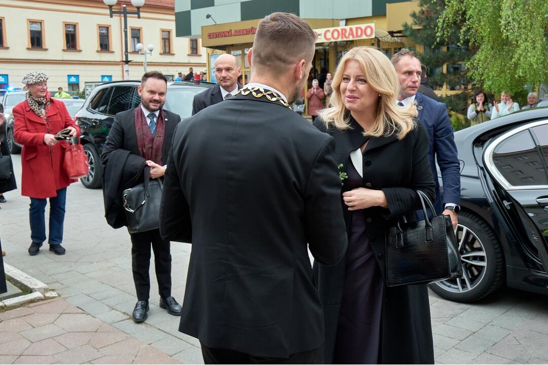 FOTO: Prezidentka Zuzana Čaputová navštívila Starú Ľubovňu, foto 11
