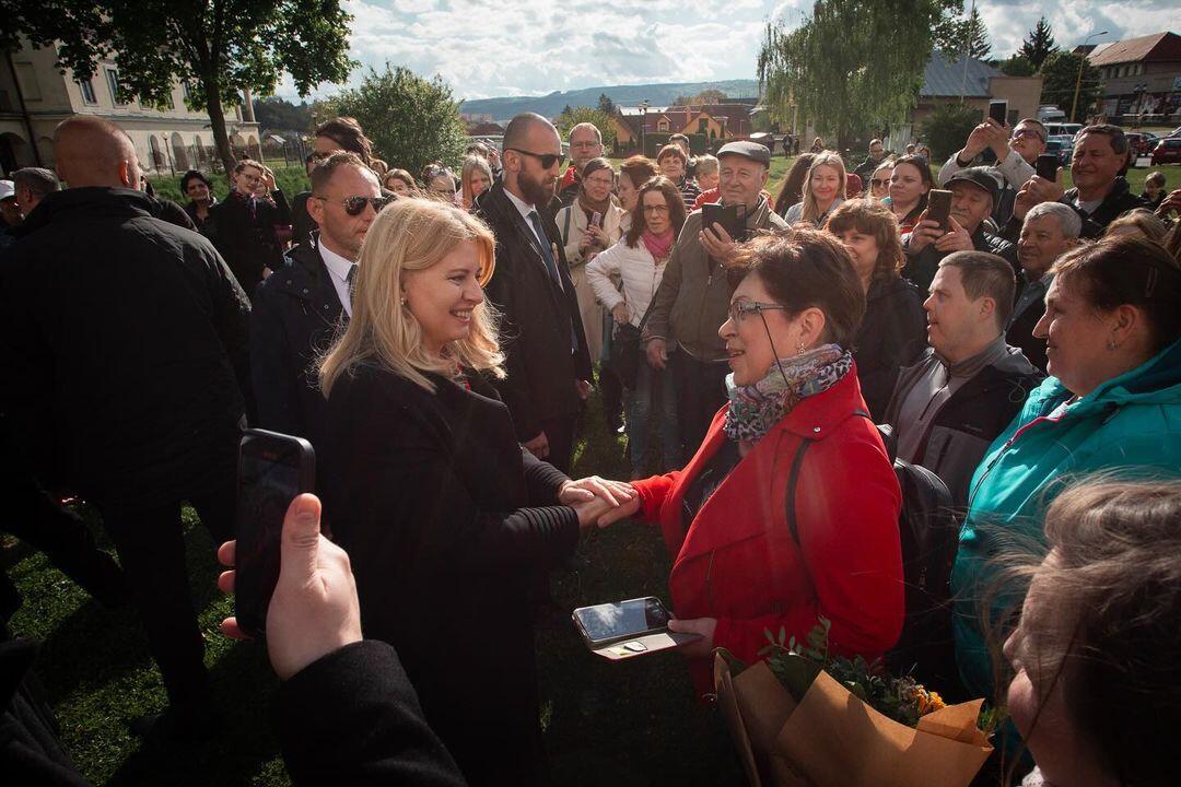 FOTO: Zuzana Čaputová v Sokolovských kasárňach, foto 5