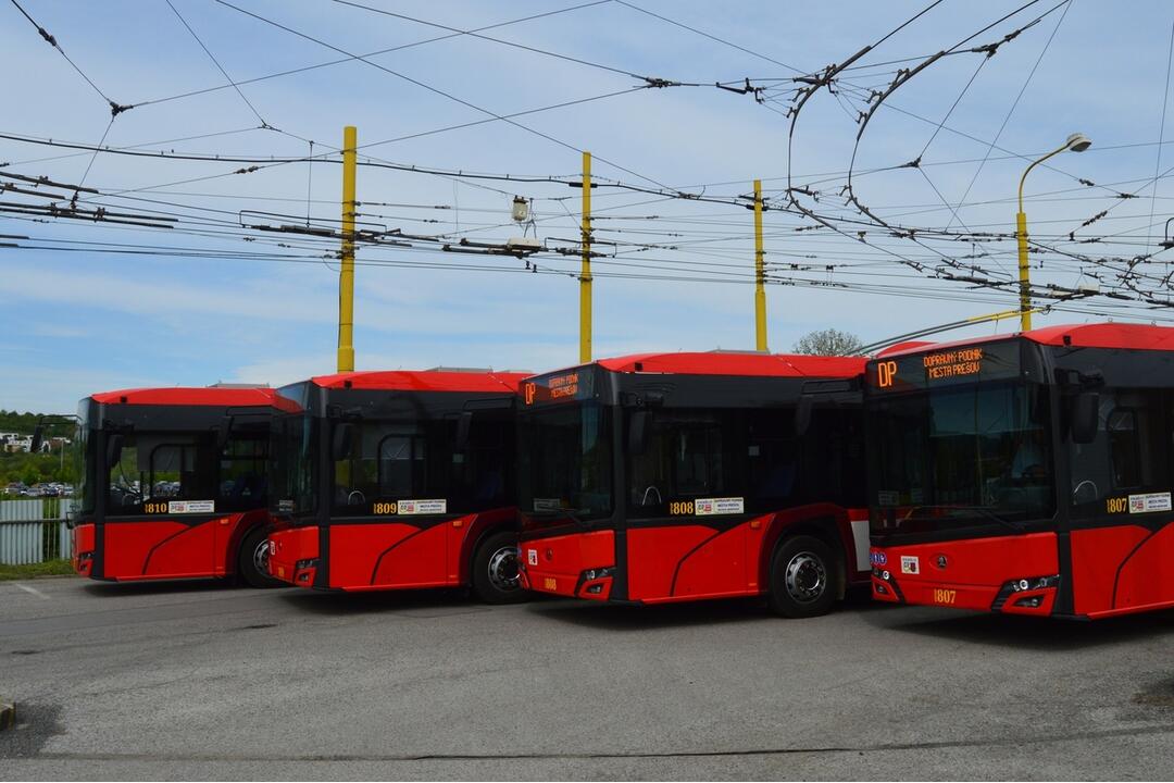 FOTO: Parciálne trolejbusy v Prešove, foto 4