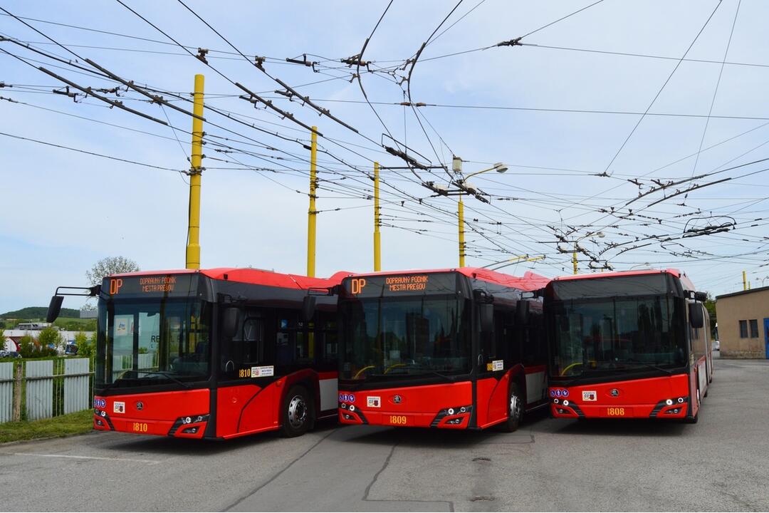 FOTO: Parciálne trolejbusy v Prešove, foto 10