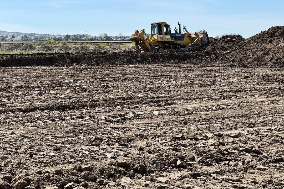 FOTO: Výstavba druhej etapy prešovského severného obchvatu R4 – máj 2024, foto 1