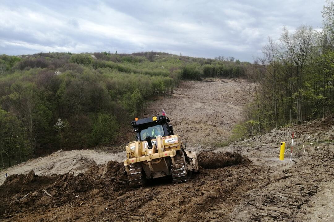 FOTO: Výstavba druhej etapy prešovského severného obchvatu R4 – máj 2024, foto 2