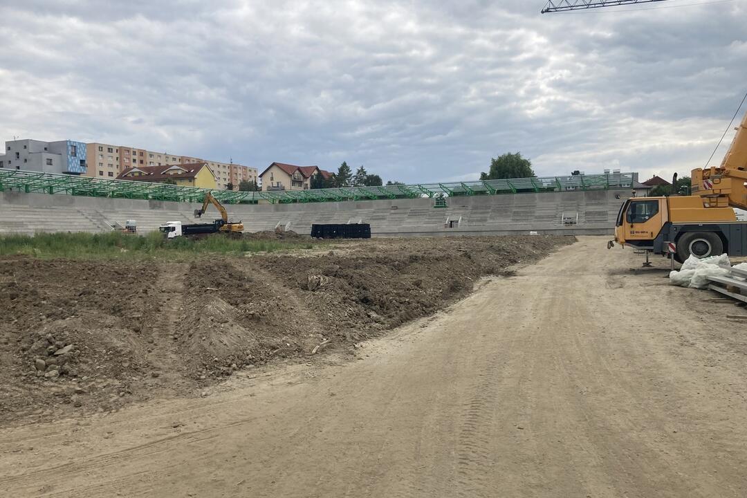 FOTO: Výstavba Futbal Tatran Arény v Prešove, foto 7