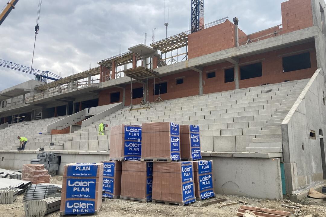 FOTO: Výstavba Futbal Tatran Arény v Prešove, foto 19