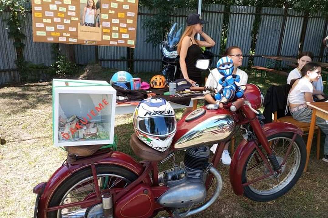 FOTO: Na motostretnutí sa pre Vanesku z Kežmarku vyzbieralo vyše 11-tisíc eur, foto 2
