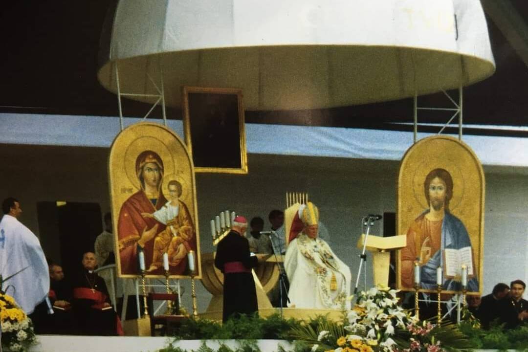 FOTO: Prešovčania spomínajú na návštevu pápeža Jána Pavla II., foto 2