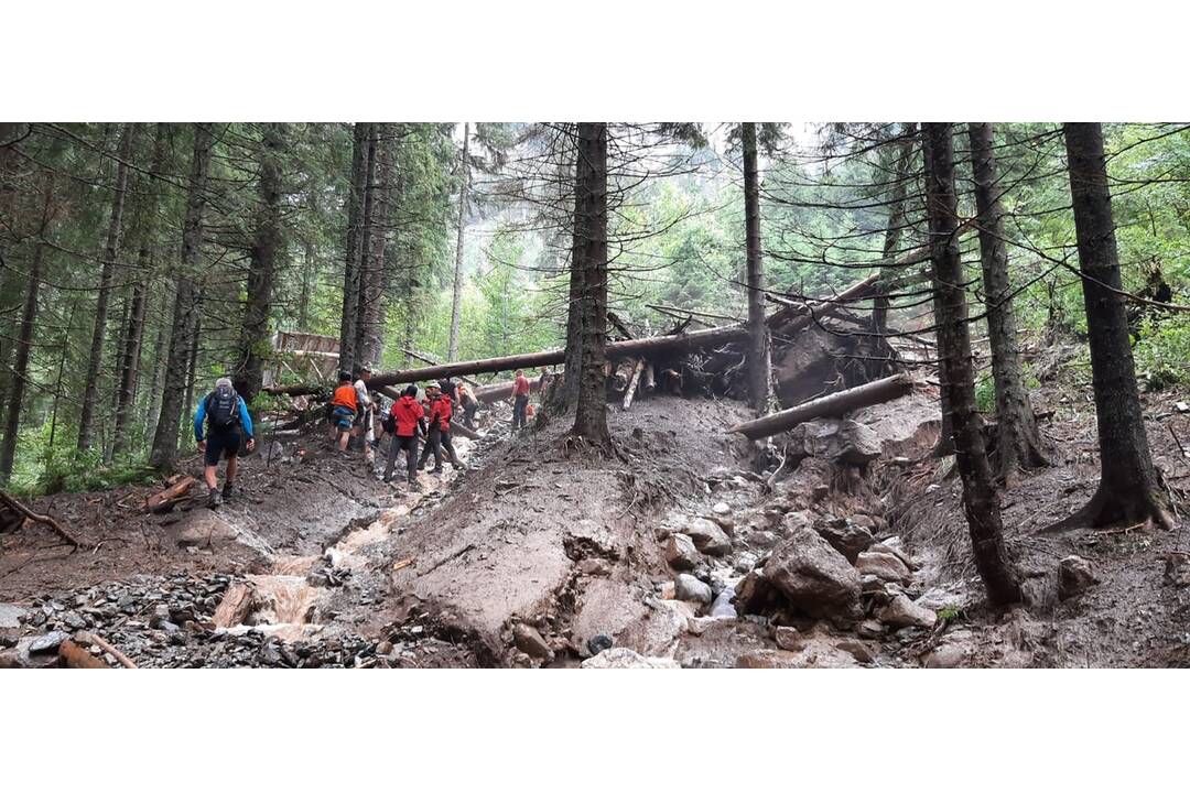 FOTO: Tragédia v Belianskych Tatrách v Monkovej doline, foto 1