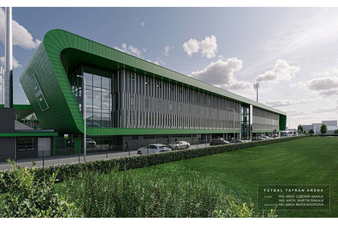 FOTO: Vizualizácie Futbal Tatran Arény, foto 1