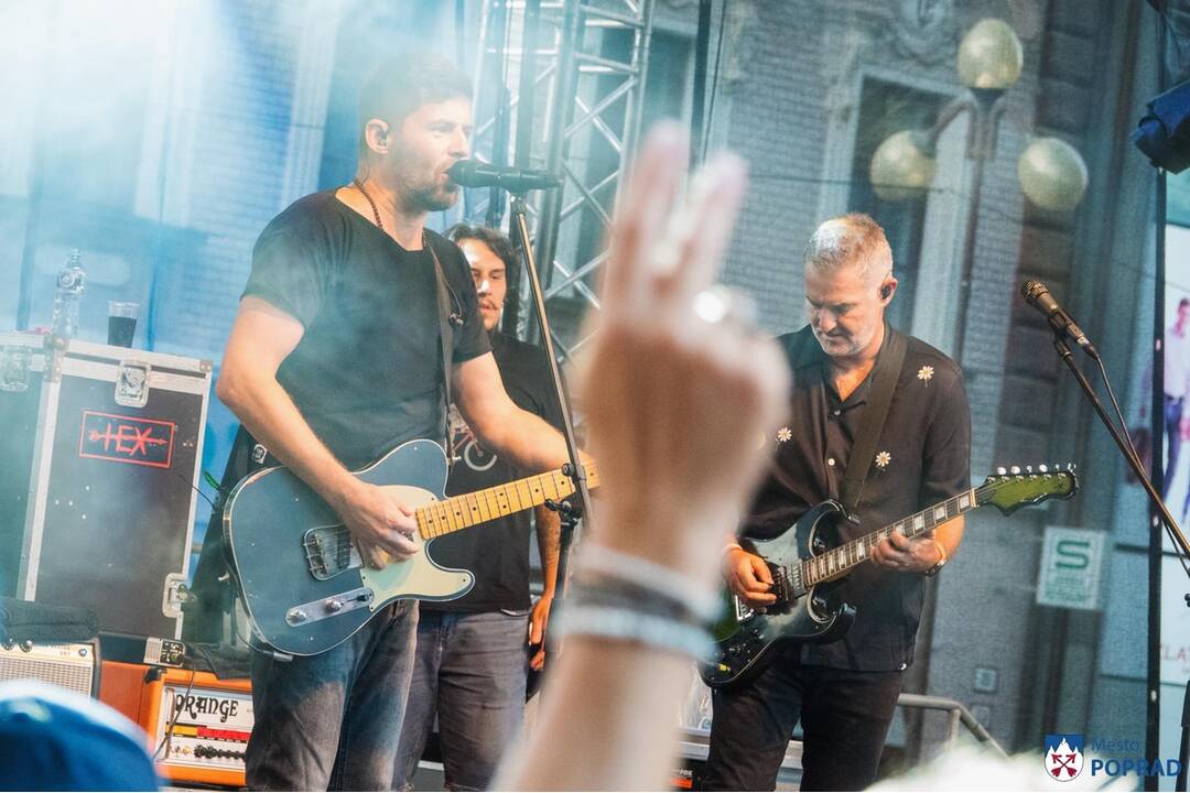 FOTO: Popradské kultúrne leto so skupinou HEX, foto 11
