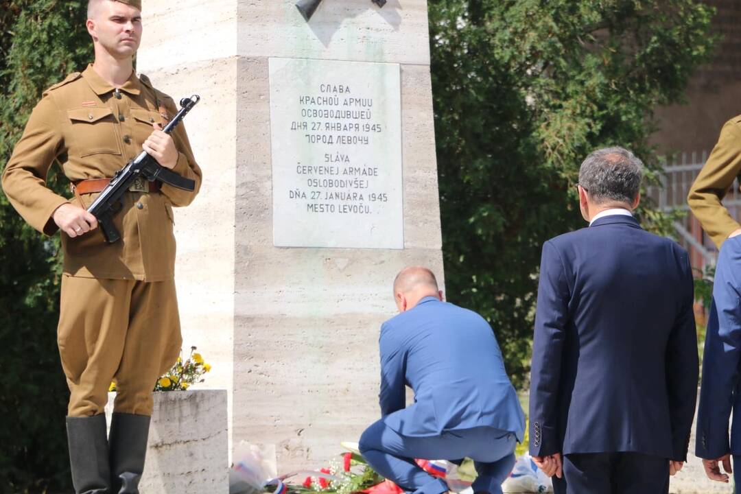 FOTO: V Levoči si pripomenuli 80. výročie SNP , foto 3