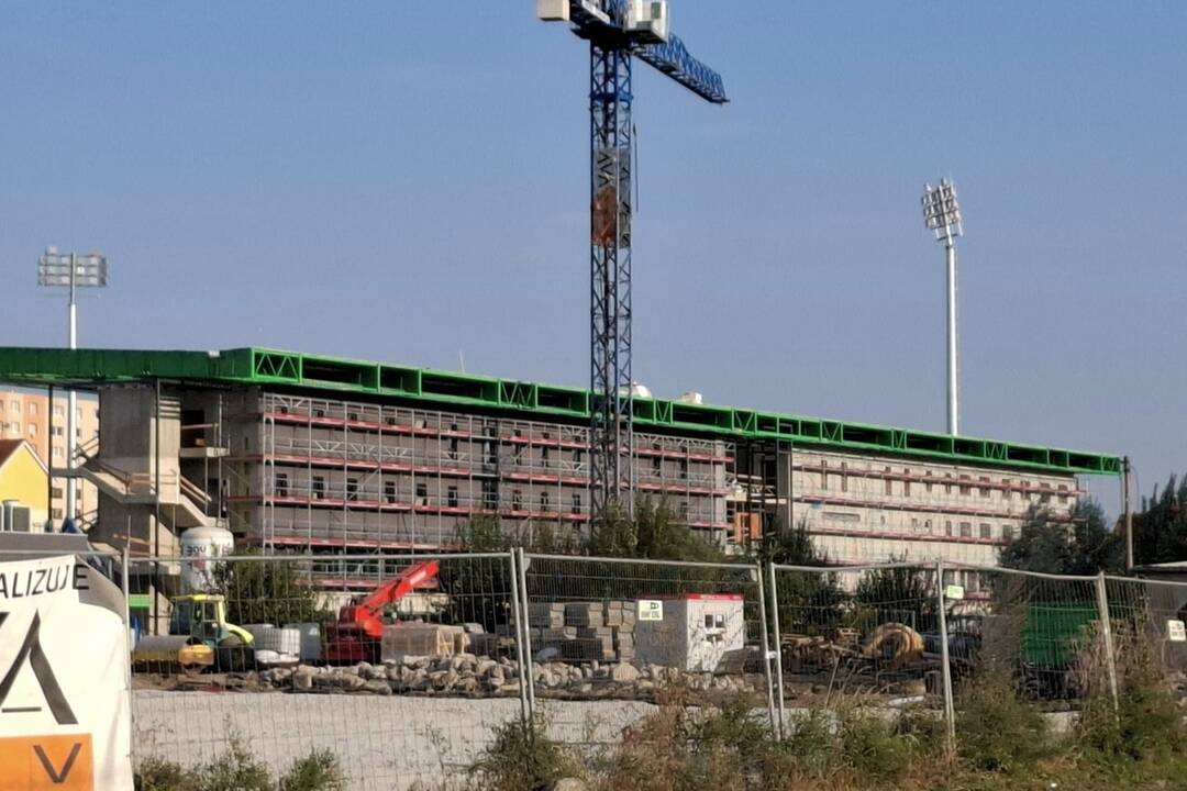 FOTO: Výstavba Futbal Tatran Arény – koniec augusta 2024, foto 5