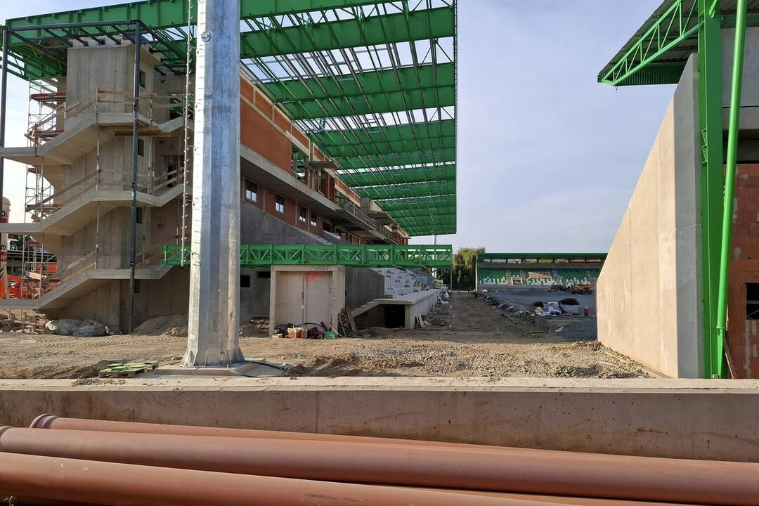 FOTO: Výstavba Futbal Tatran Arény – koniec augusta 2024, foto 6