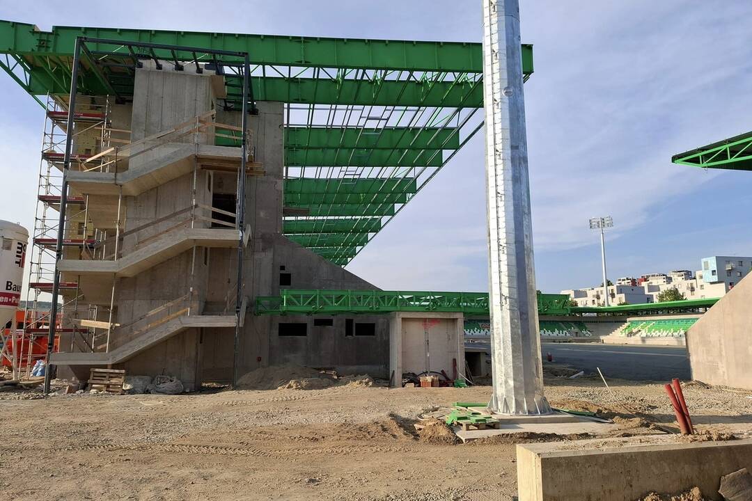 FOTO: Výstavba Futbal Tatran Arény – koniec augusta 2024, foto 7