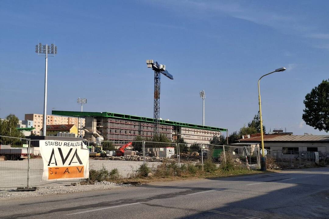 FOTO: Výstavba Futbal Tatran Arény – koniec augusta 2024, foto 9