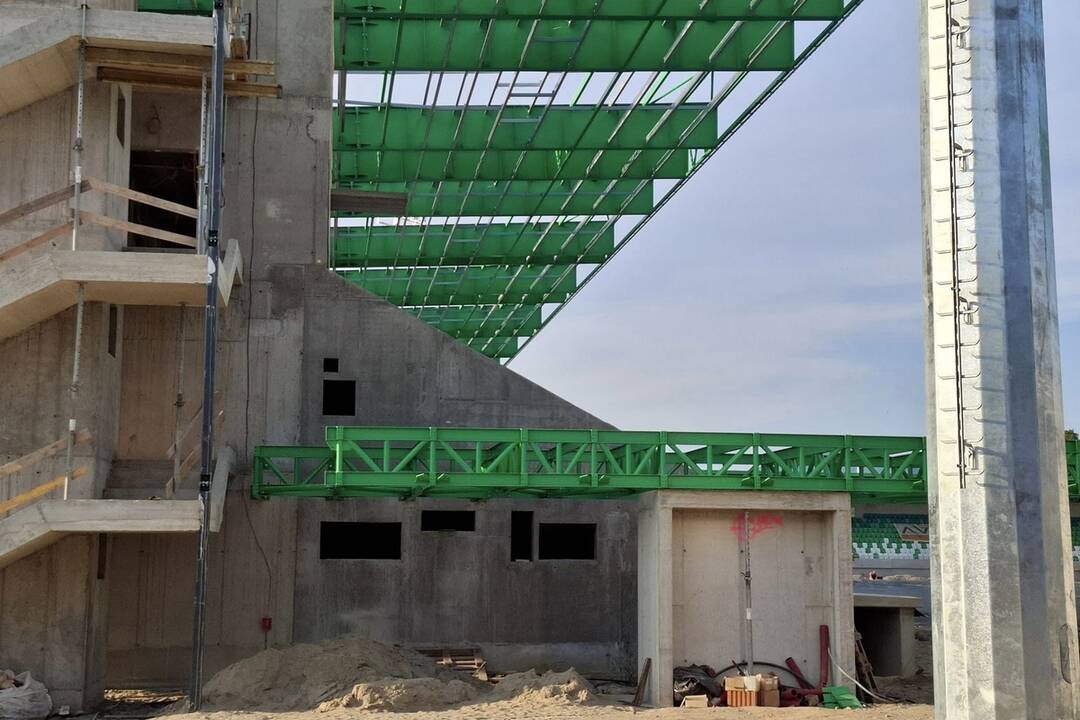 FOTO: Výstavba Futbal Tatran Arény – koniec augusta 2024, foto 10