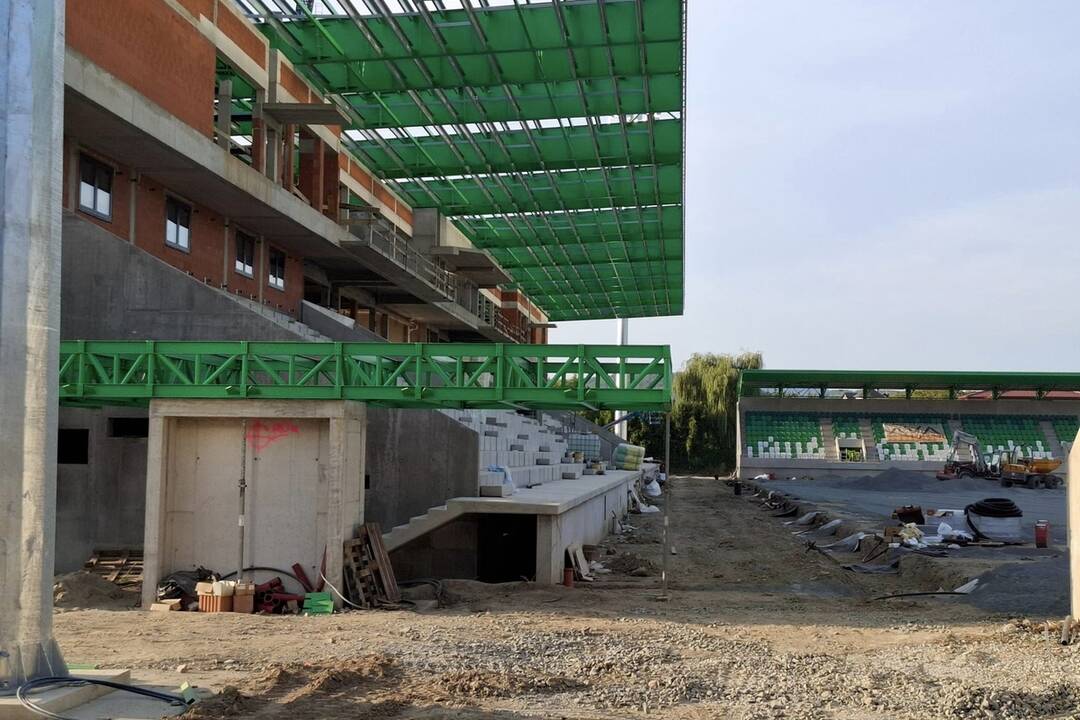FOTO: Výstavba Futbal Tatran Arény – koniec augusta 2024, foto 14