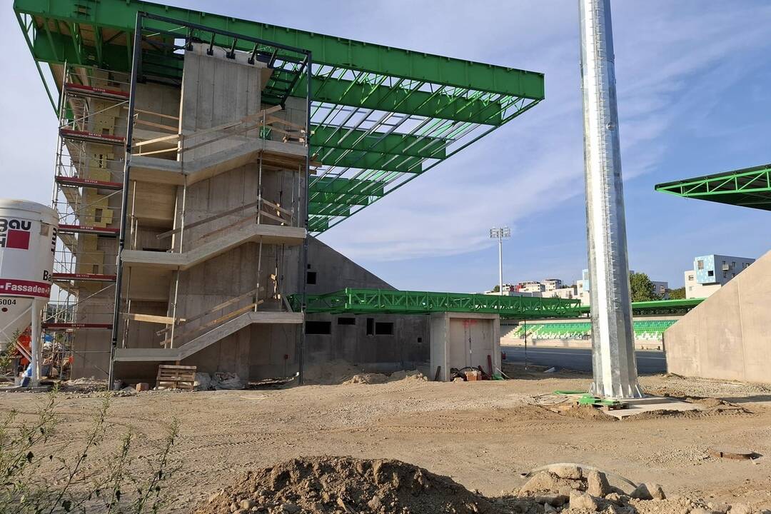 FOTO: Výstavba Futbal Tatran Arény – koniec augusta 2024, foto 15