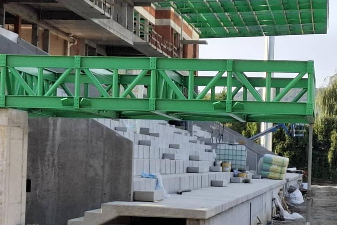 FOTO: Výstavba Futbal Tatran Arény – koniec augusta 2024, foto 19