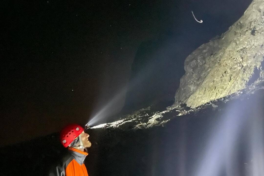 FOTO: V masíve Gerlachovského štítu uviazali dvaja poľskí horolezci, foto 1