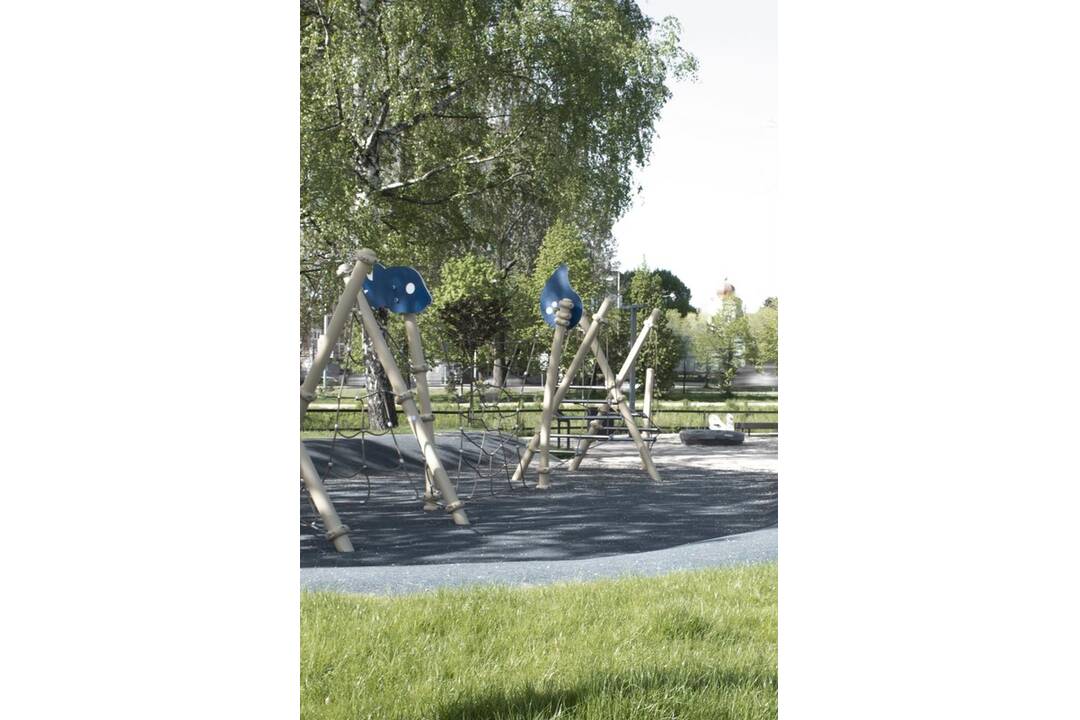FOTO: Park na nábreží v Poprade, foto 2
