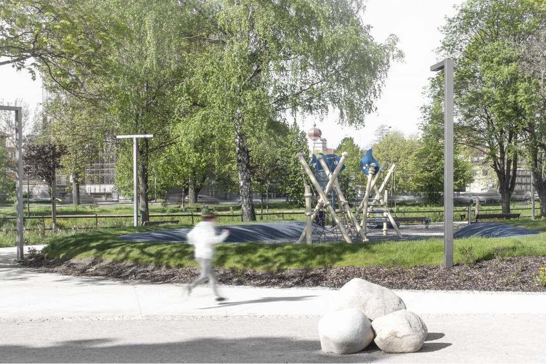 FOTO: Park na nábreží v Poprade, foto 3