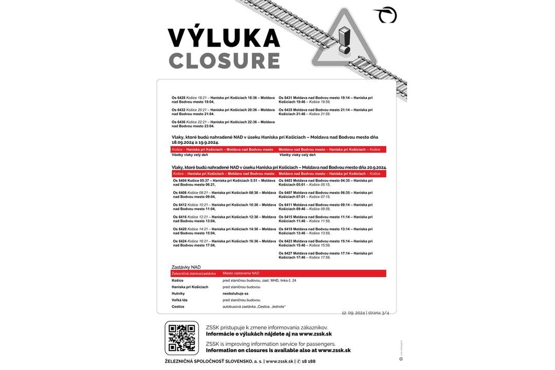 FOTO: Výluky vlakov na východe, pripravte sa na obmedzenia, foto 8