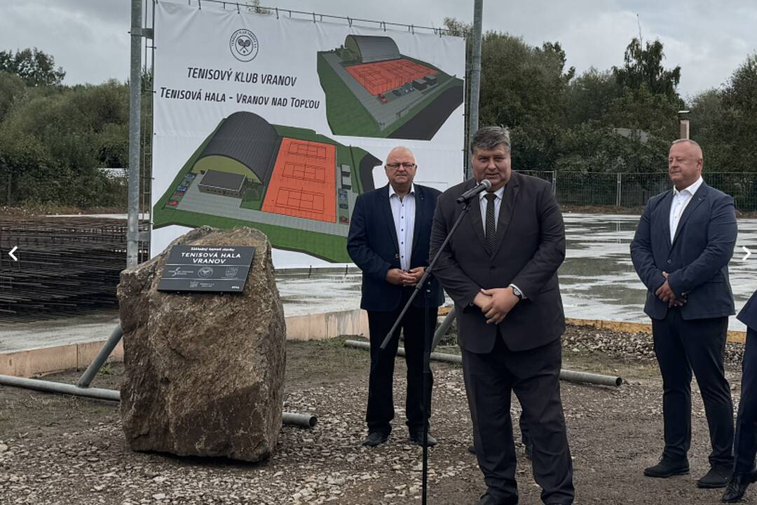 FOTO: Vo Vranove postavia novú tenisovú halu za milióny eur, foto 2